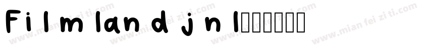 Fi l m lan d j n l字体转换